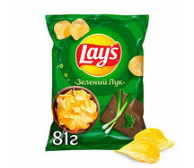 Чипсы Lays Молодой зеленый лук