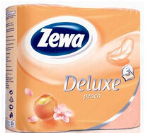Туалетная бумага Zewa Deluxe персик
