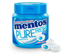 Жевательная резинка Mentos Pure Fresh Fresh Mint бочонок