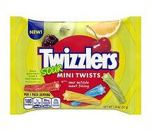Мармелад Twizzlers Sour Mini Twists