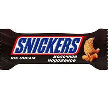 Мороженое Snickers молочное