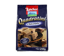 Вафли Loacker Quadratini Chocolate