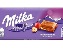 Шоколад плитка Milka Raisins & Nuts