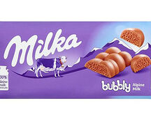 Шоколад плитка Milka Bubble Alpine Milk