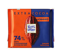 Шоколад Ritter Sport Extra Cocoa 74%