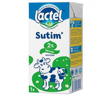 Молоко Lactel 2%