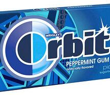Жевательная резинка Orbit Peppermint Gum