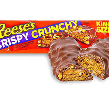 Шоколадный Батончик Reses Crispy Crunchy King Size Peanut Butter & Crispy Peanut Buter 