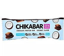 Батончик Глазированный без сахара Chikalab с кокосом