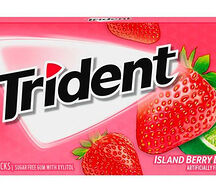 Жевательные резинки Trident Island Berry Lime