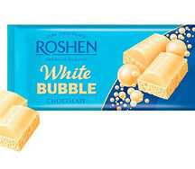Шоколад плитка Roshen White Bubble