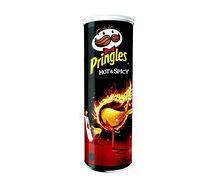 Чипсы Pringles Hot & Spicy с острым и пряным вкусом