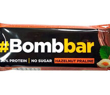 Протеиновый батончик без сахара Bombbar фундучное пралине
