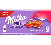 Шоколад плитка Milka Raspberry Creme
