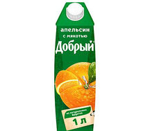 Сок Добрый апельсин с мякотью