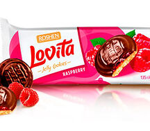 Roshen Lovita Jelly Cookies Raspberry