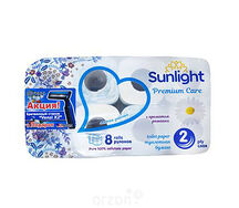 Туалетная бумага Sunlight Premium Care c Ароматом Ромашки