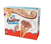 Мороженое Kinder Bueno So Creamy So Crispy So Bueno 4 шт