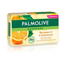 Мыло Туалетное Palmolive с витамином С и апельсином