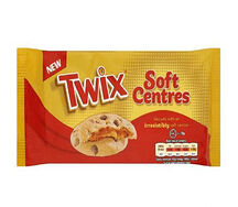 Шоколадное Печенье Twix Caramel Centres