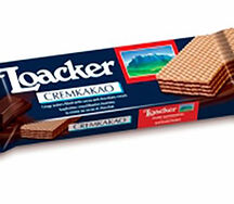 Вафли Loacker Napolitaner средний Cremkakao