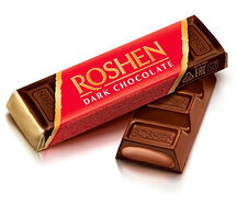 Батончик Roshen Dark Chocolate