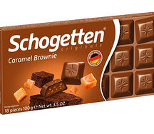 Шоколад плитка Schogetten Caramel Brownie