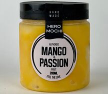 Alphonso Mango-Passion fruit sorbet