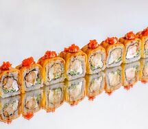 Ролл с манго и креветками