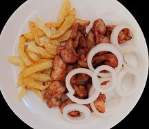 Вагури из курицы