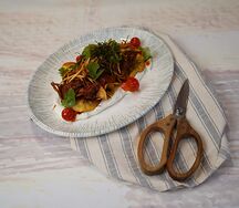Картофель по-домашнему с Лабне