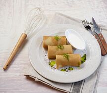Блины с мясом
