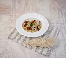Трюфельная паста с грибами