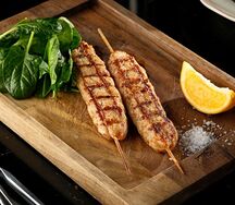 Люля из креветок и раковых шеек