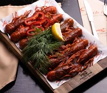Раки копчёные