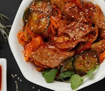 Салат Хе из мяса