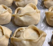 Манты с говядиной 