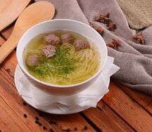 Суп с фрикадельками