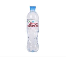 Вода Святой источник без газа