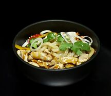 Лапша с курицей