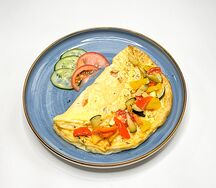 Омлет с овощами