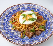 Жареный лагман