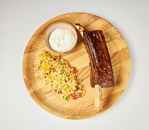 Томленные ребра конины