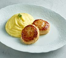 Куриные котлеты с пюре