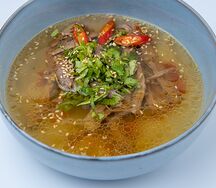 Суп острый с говядиной