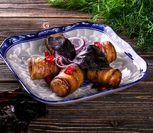 Баклажаны с орехами