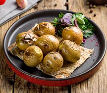 Шашлык из картошки черри
