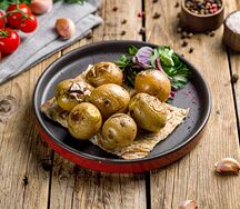 Шашлык из картошки черри