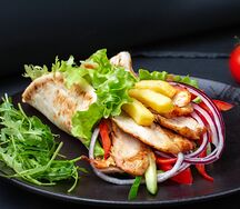 Гирос с курицей