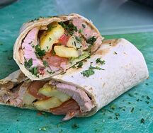 Бурум с курицей